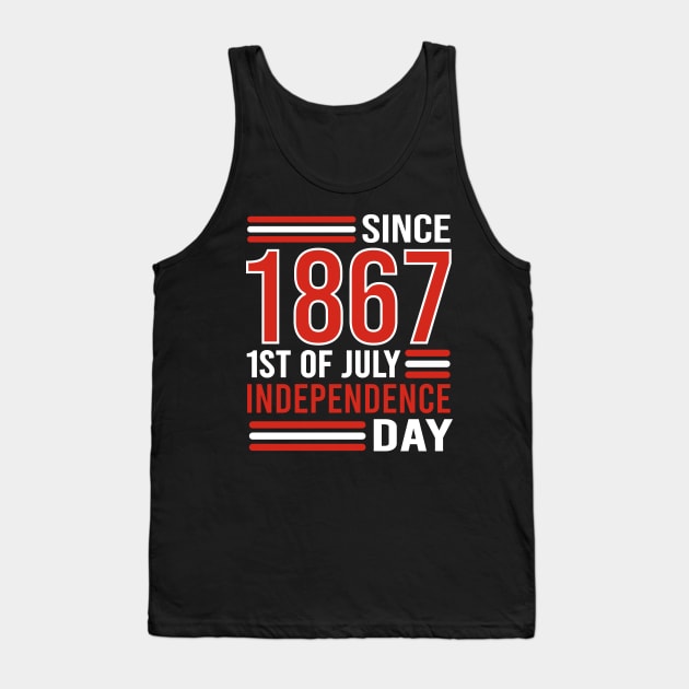 happy canada day independence 2020 Tank Top by DragonTees